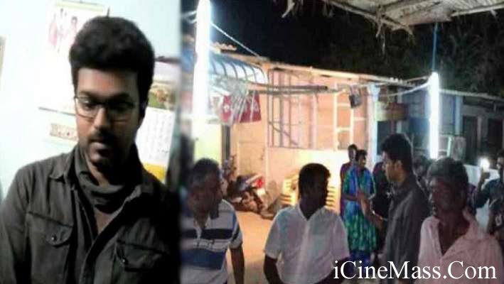 நடிகர் விஜய் - துப்பாக்கிச் சூட்டில் உயிரிழந்தவர்களின் குடும்பத்துக்கு ஆறுதல் !